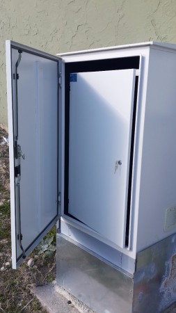 Çift Cidarlı Harici Tip Sonlandırma Kabineti