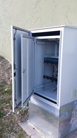 Çift Cidarlı Harici Tip Sonlandırma Kabineti